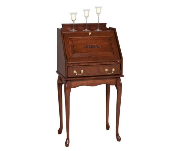 Secretary Desk With Queen Anne Legs
