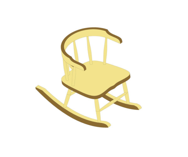Wrap Around Child's Rocker