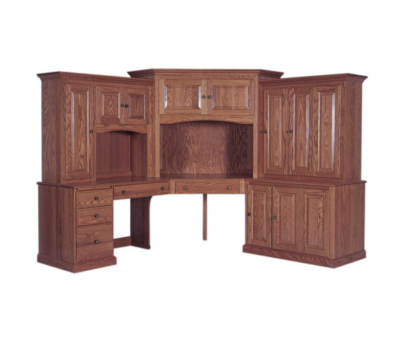 Heirwood 6 Piece Deluxe Corner Computer Center