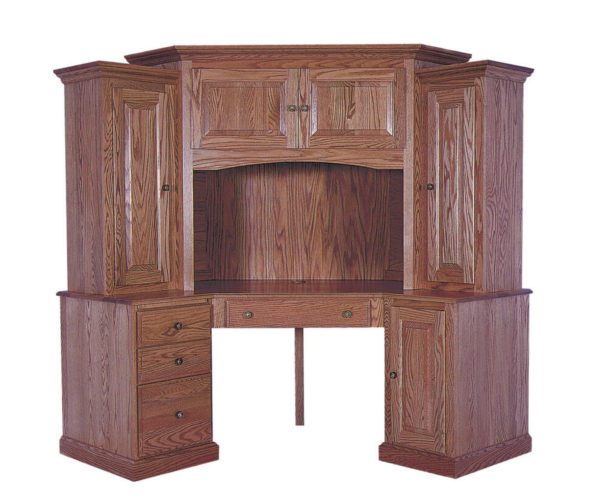 Heirwood 6 Piece Deluxe Corner Computer Center