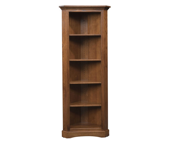 6' Corner Bookcase