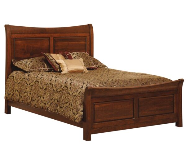 Bevel Panel Sleigh Bed
