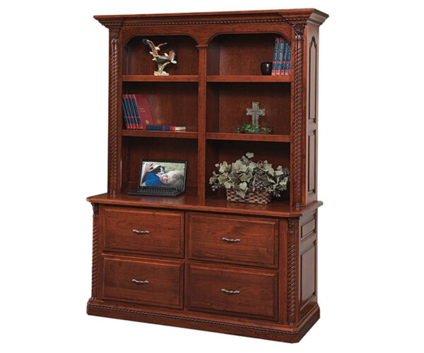 Lexington Double Lateral File and Bookshelf