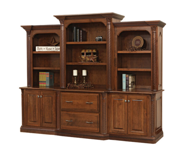 Lexington 98" Base and Three Piece Hutch