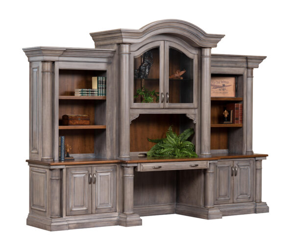 Paris 129" Base & Three Piece Hutch