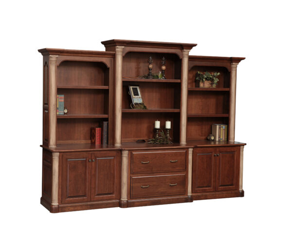 Jefferson 113" Base and Three Piece Hutch