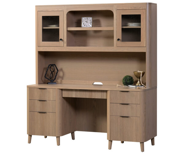 Bayport Credenza & Hutch