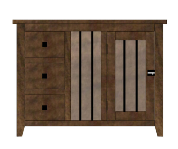 Legacy Medium Single Hinged Door Crate