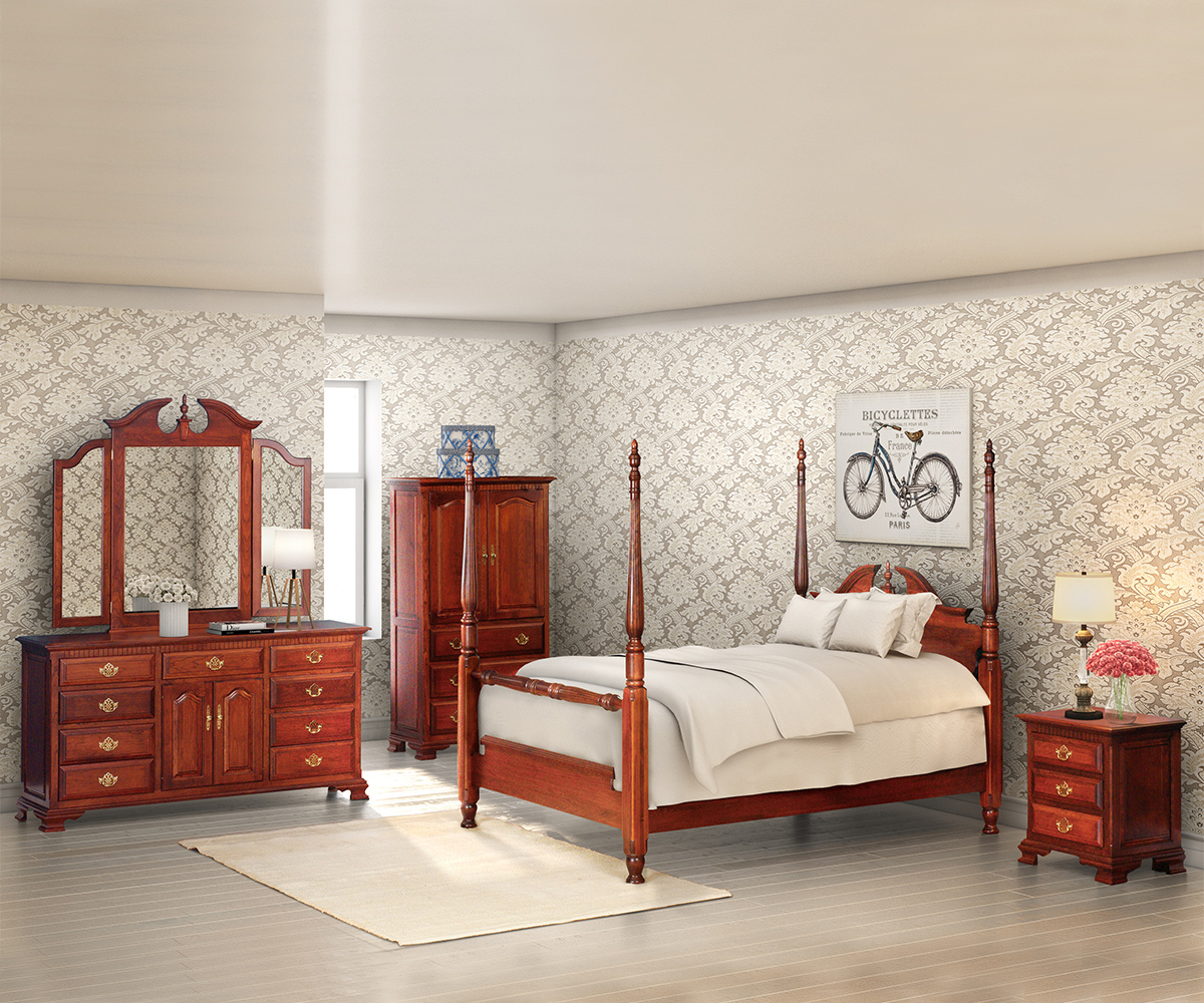 Victoria's Tradition Cannonball Bed - Image 2