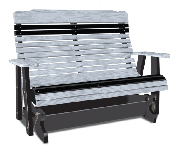 4' High Curve Back Glider