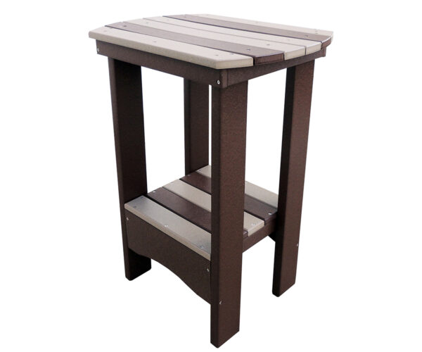 31" High Oval End Table