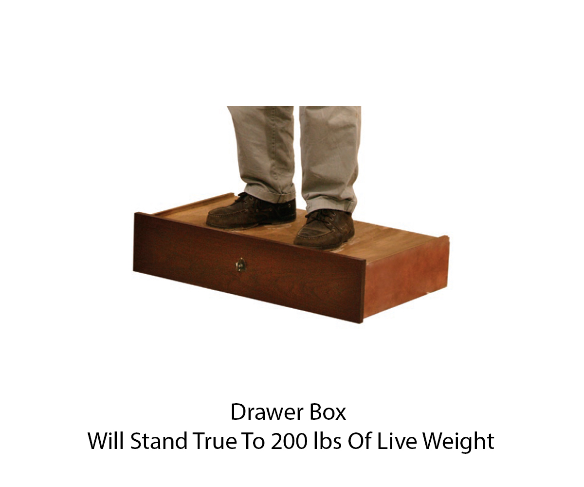 Otto Panel Bed With Drawer Units Raised 6" - Image 3