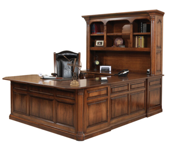 Jefferson U-Shape Desk & Hutch