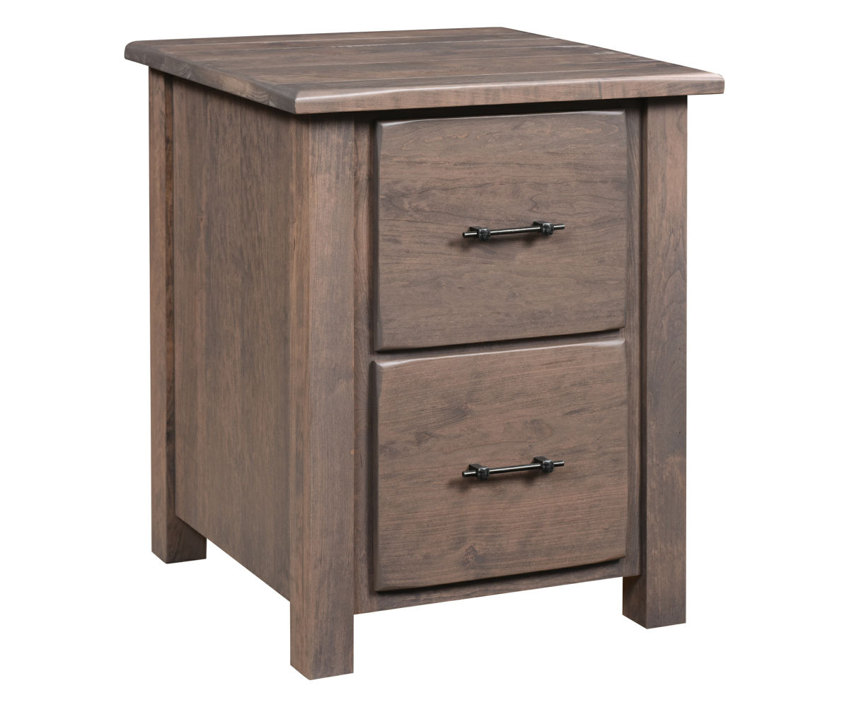 Barn Floor 2 Drawer File Cabinet