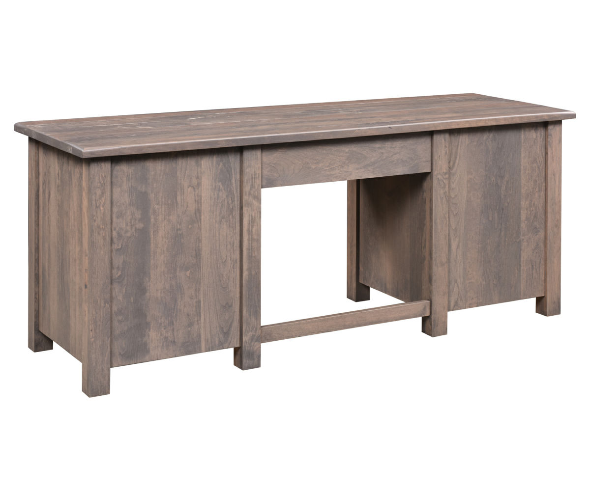 Barn Floor Double Pedestal Desk - Image 2