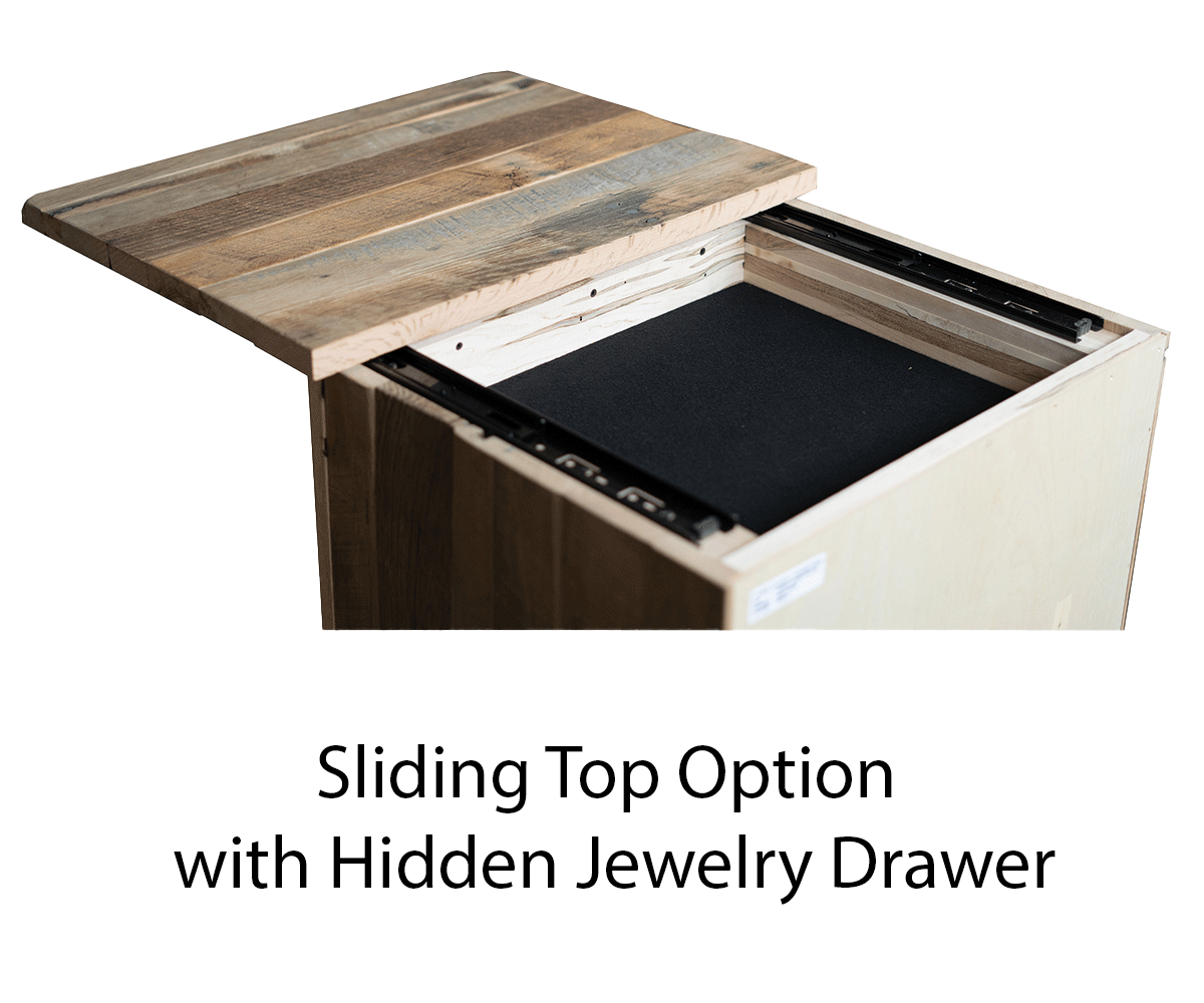 Barn Floor 3 Drawer Nightstand - Image 3